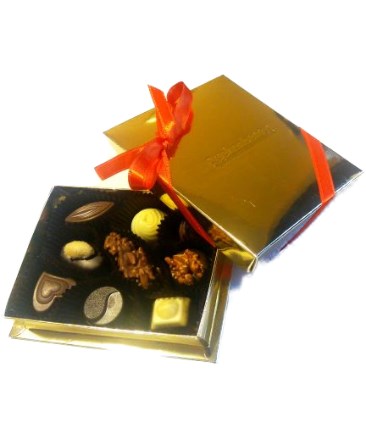 Кутия с 9 бр. шоколадови бонбона