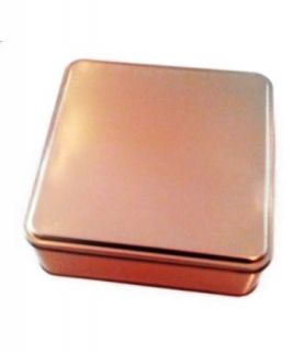 Tin box with own design 232/232/h75 mm.